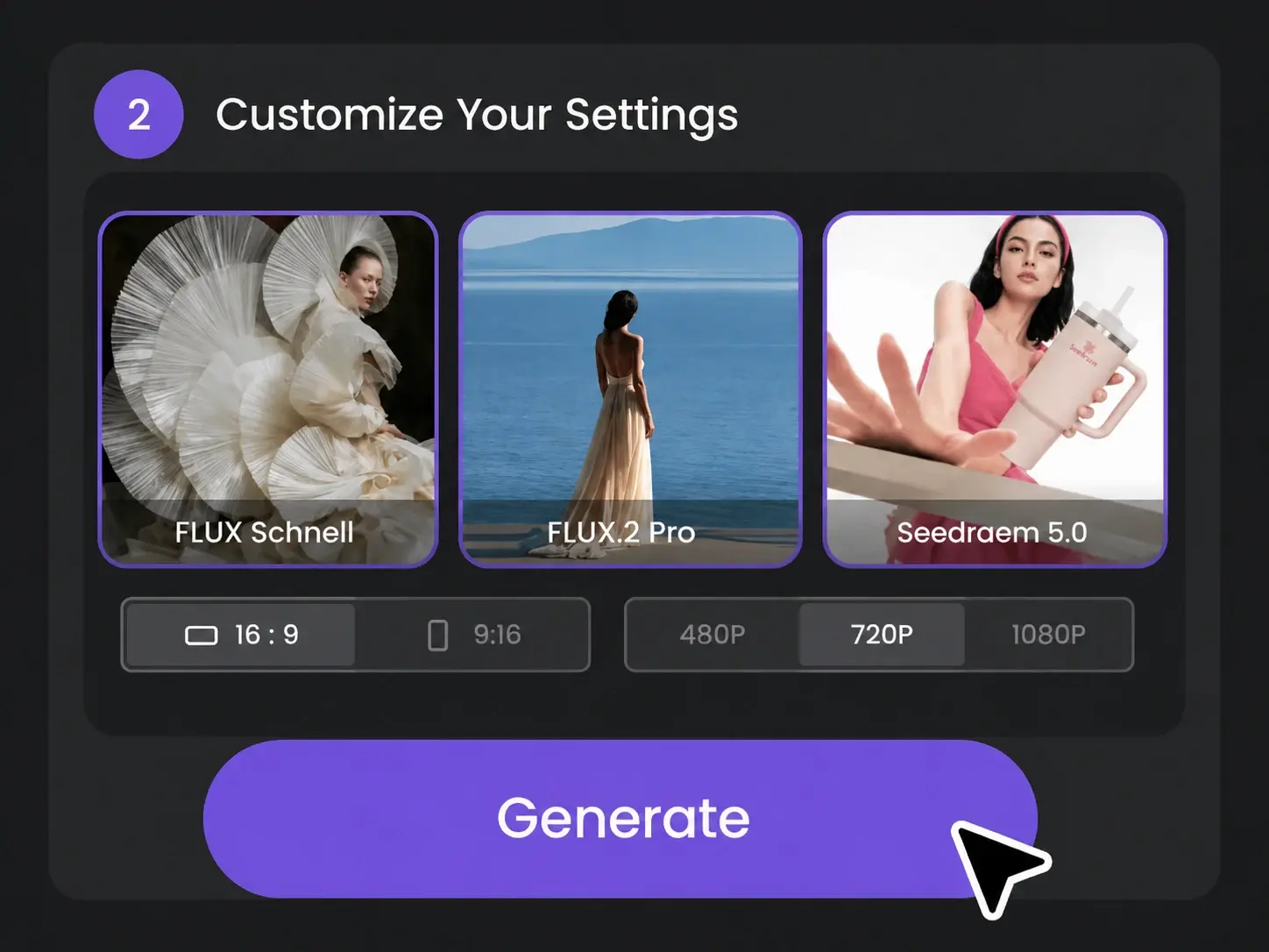 FLUX AI Image Generator step 02